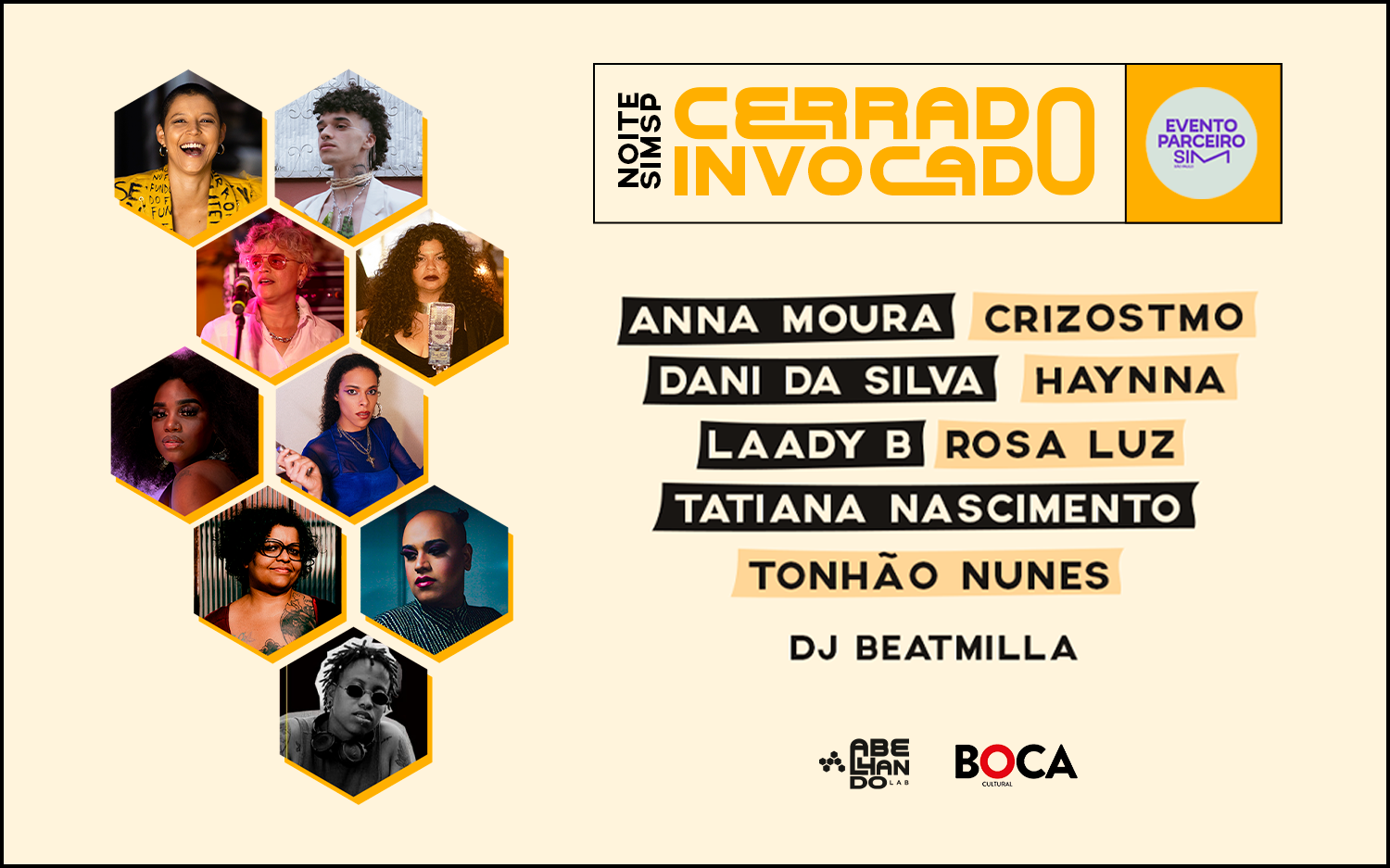 Abelhando LAB apresenta “Noite Cerrado Invocado” na programação oficial das Noites SIM São Paulo 2025